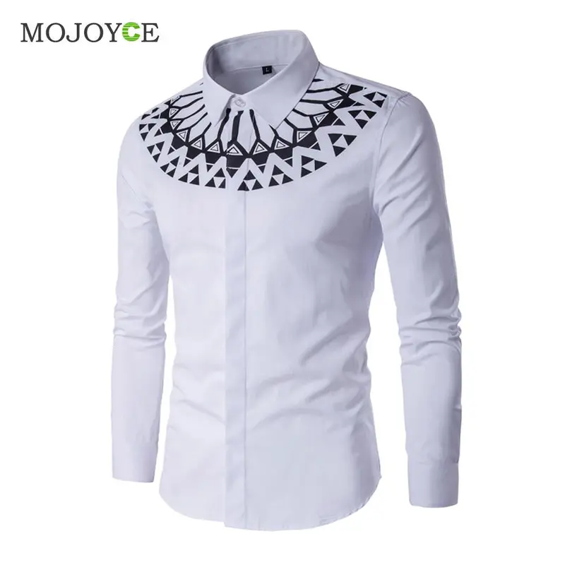 New Stylish Mens Formal Dress Shirts Casual Slim Fit Long Sleeve Tops Trendy Luxury Business Dress Shirt Work Wear 1