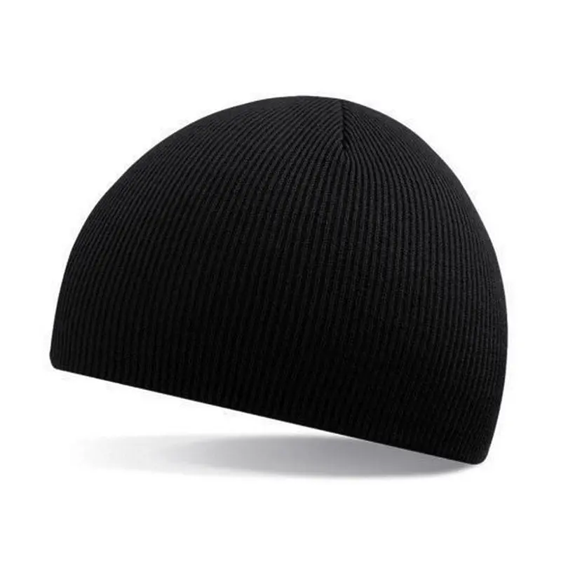 New Warm Knitted Hat Wooly Beanie Hat Warm Wooly Hat Unisex Mens Beanie Ladies Ski Skull Cap Gorras Planas 2
