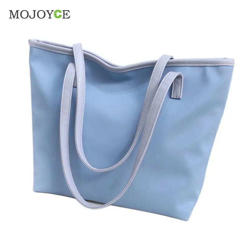 New Women Handbag Nylon + Pu Leather Ladies Shoulder Bag Women Messenger Bags Tote Clutch Small Bolsa Feminina 3