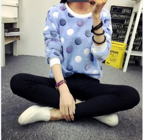 New Women Hoody Long Sleeve Casual Sweatshirts Print Hoodies Moleton Feminine 1