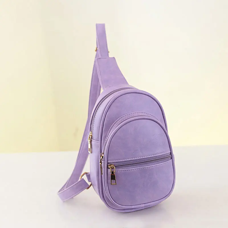 New Women Messenger Bag Casual Travel Chest Bags Travel Bags Pu Leather Small Crossbody Shoulder Bags 2