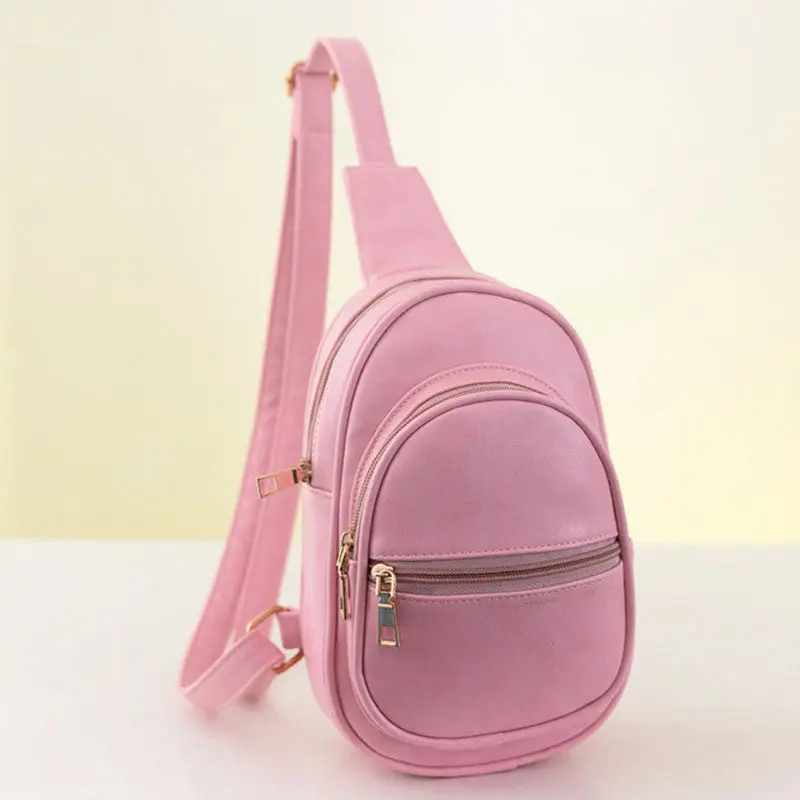 New Women Messenger Bag Casual Travel Chest Bags Travel Bags Pu Leather Small Crossbody Shoulder Bags 4