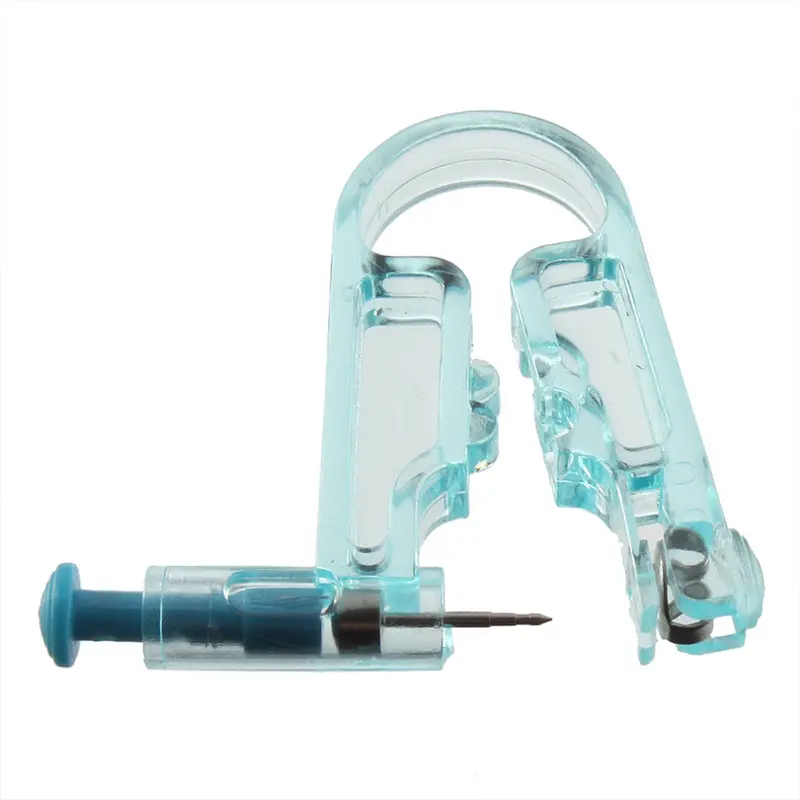 No Pain Ear Piercing Kit Disposable Safe Sterile Body Piercing Gun+Stainless Steel Stud 1