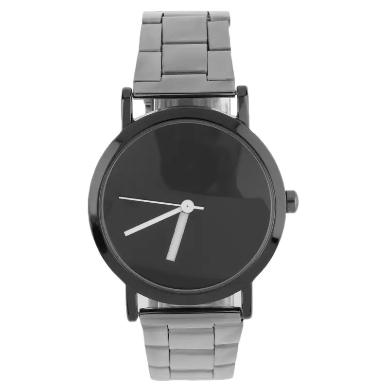 Non-Figures Stainless Steel Universal Trendy Style Wrist Watches Relogio Masculino 1