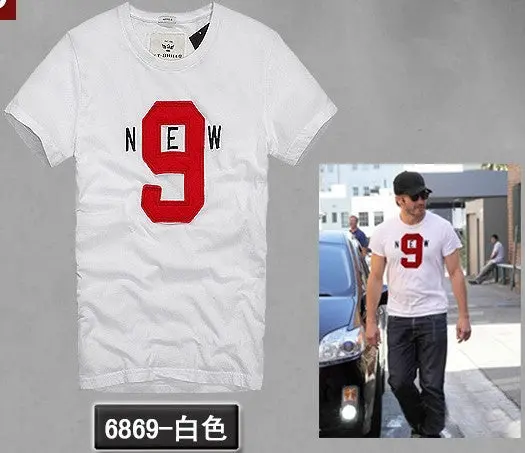 Novelty Men's T Shirts Short Sleeve Cotton T-Shirts For Man Hcot Slim Fit Top Tees 18
