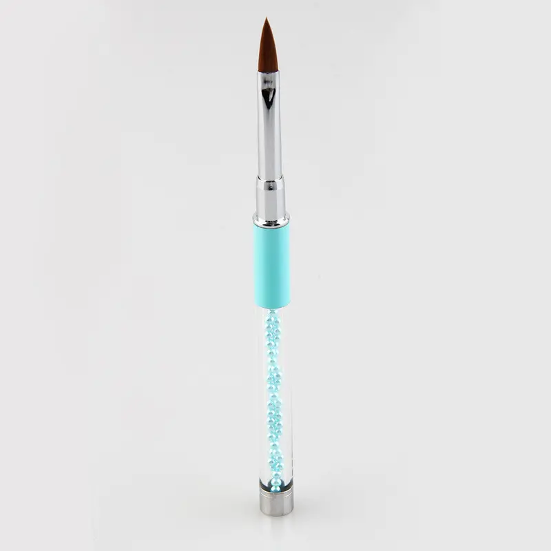 Nylon Hair Icure Nail Art Brush Crystal Acrylic Pen Nail Art Diy Painting Line Drawing Tools 1