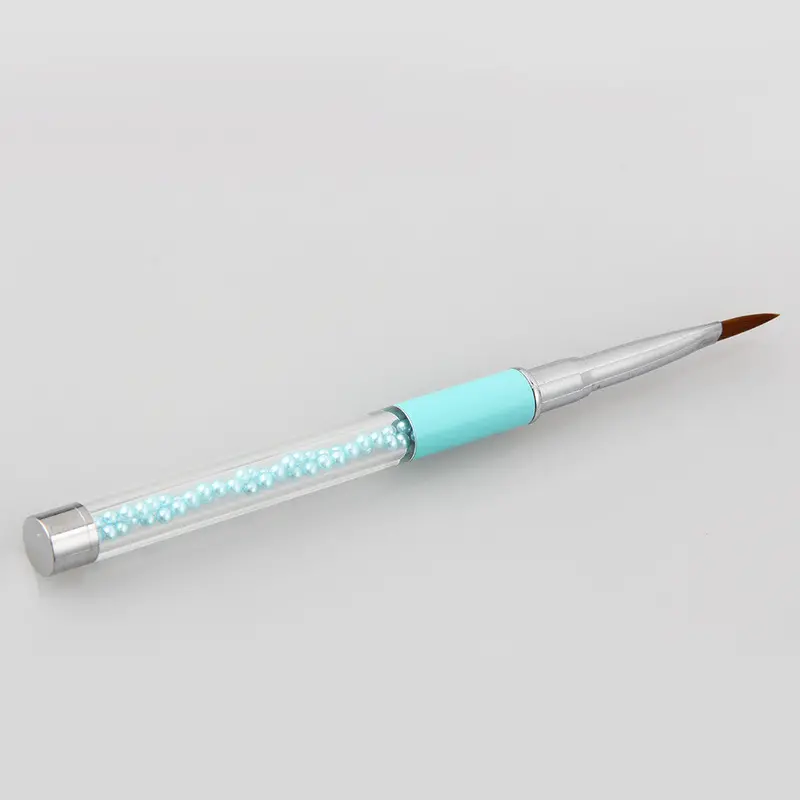 Nylon Hair Icure Nail Art Brush Crystal Acrylic Pen Nail Art Diy Painting Line Drawing Tools 2