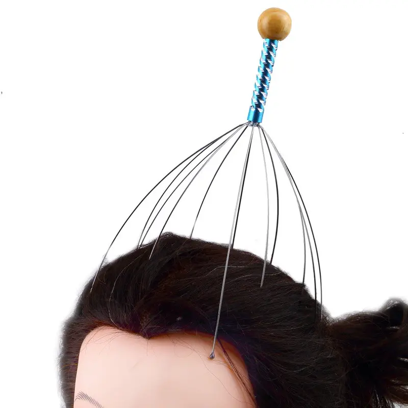 Octopus Head Scalp Neck Equipt Stress Release Relax Massage Claw Massager 1