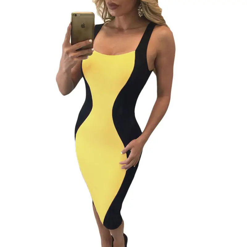 Off Shoulder Ladies Dress Sundress Vintage Office White Dress Bodycon Dress Robe Moulante 7