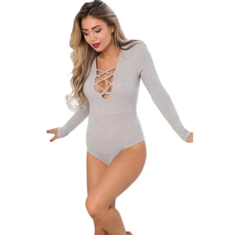 One-Piecebodycon Leotard T-Shirt Tops With Greyblack Color Smlxlxxl Size 4