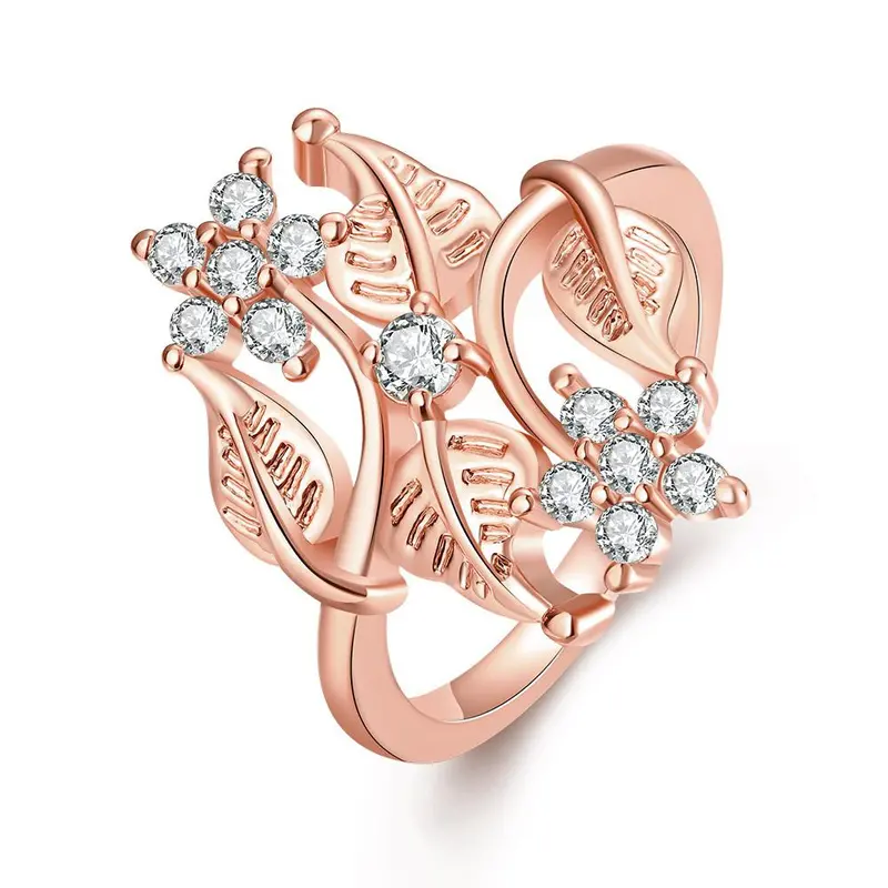 Online Shopping India 18K Gold Plated Rings For Men More Maple Leaf Anel Masculino Fine Jewelry Skgr 51 3