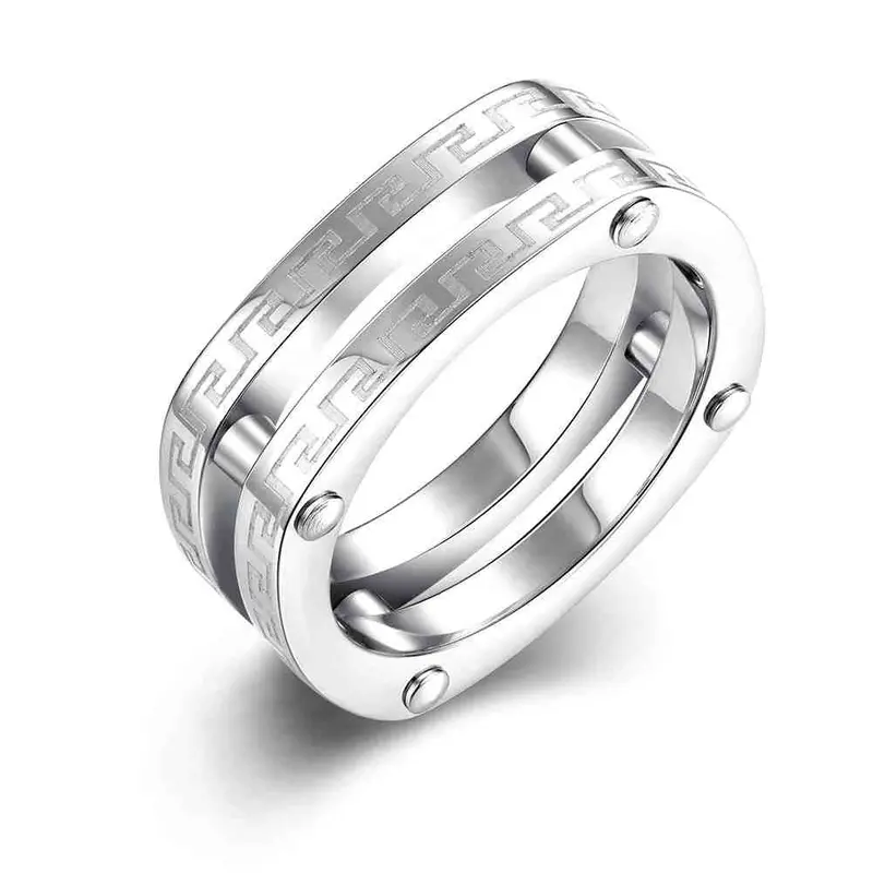Online Shopping India Men's Party Jewelry Rings Bilateral Pattern Anel Feminino Joyas Tsgr 12 1