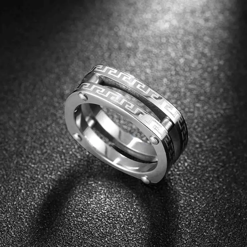 Online Shopping India Men's Party Jewelry Rings Bilateral Pattern Anel Feminino Joyas Tsgr 12 4