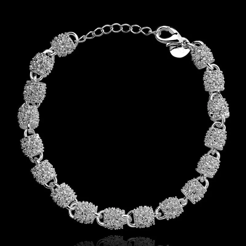 Online Shopping India Silver Bracelets & Bangles Chong Lock Bracelet Girl354 2