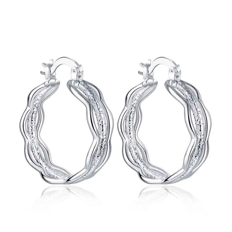 Online Shopping India Silver Earring Lace Round Clip Brincos De Festa Ruby Jewelry 665 1