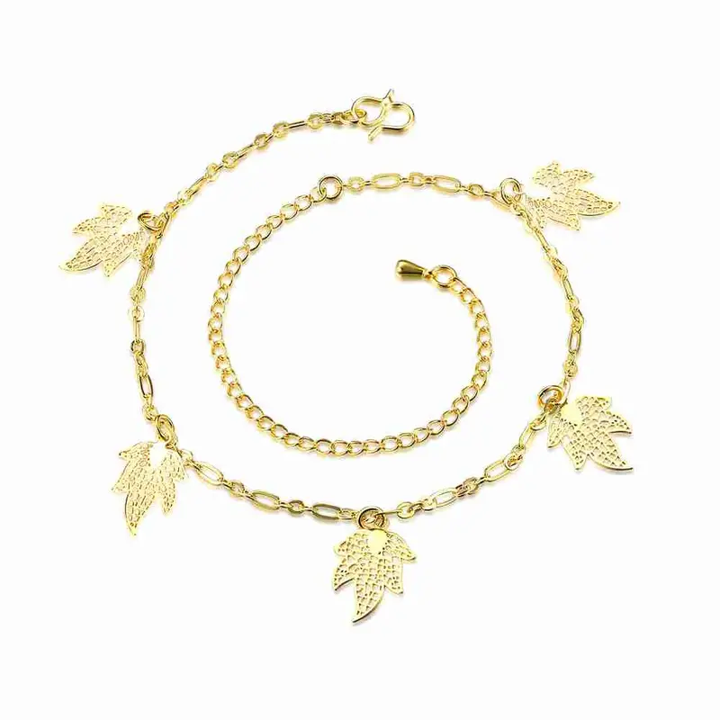 Online Shopping India Silver Plated Anklet Leaf Leg Jewelry Margarida Hba 17 1