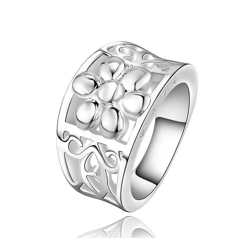 Online Shopping India Silver Plated Engagement Ring Long Wide Web Ring Men Wedding Jewelry 37 1