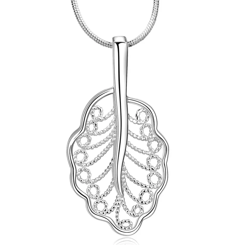 Online Shopping India Silver Plated Women Necklace Shuye Leaf Collar Accessories198 1