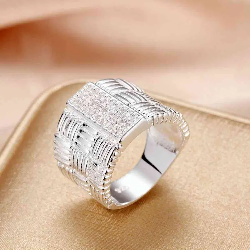 Online Shopping India Silver Rings For Men Aspect Crystal Bridges Bague Femme Jewellery 88 10