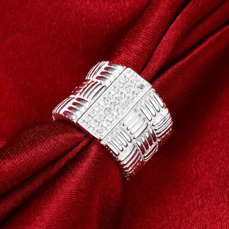 Online Shopping India Silver Rings For Men Aspect Crystal Bridges Bague Femme Jewellery 88 11