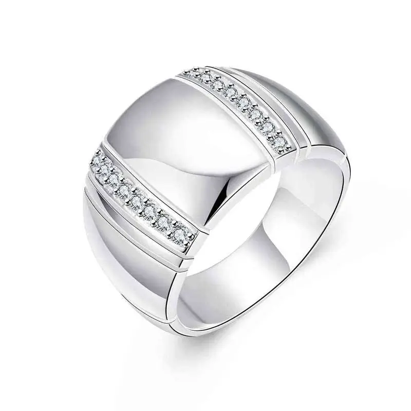 Online Shopping India Silver Rings For Men Aspect Crystal Bridges Bague Femme Jewellery 88 2