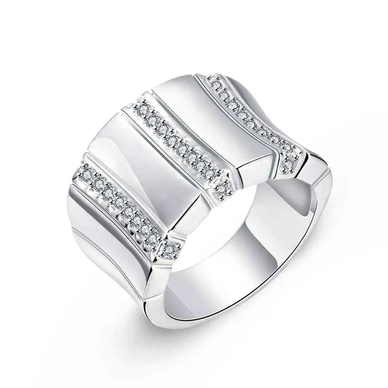 Online Shopping India Silver Rings For Men Aspect Crystal Bridges Bague Femme Jewellery 88 3