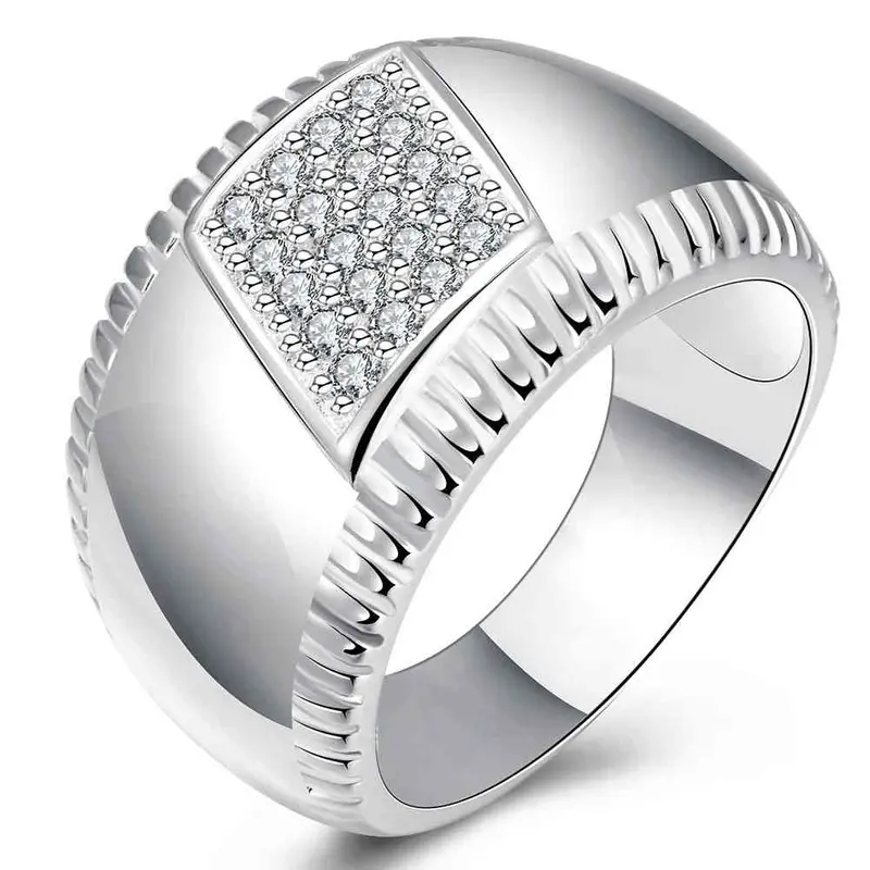 Online Shopping India Silver Rings For Men Aspect Crystal Bridges Bague Femme Jewellery 88 5