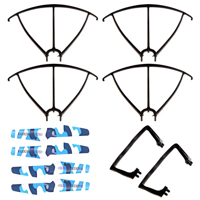 Original Syma X5 X5c Quadcopter Camouflage Propellers Ling Skid Protectors Spare Parts 1