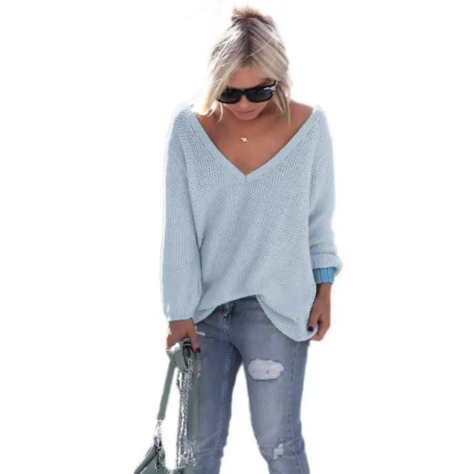 Oversized Knitted Christmas Sweater – Loose-Fit Long-Sleeve Pullover in Premium Knit Fabric
