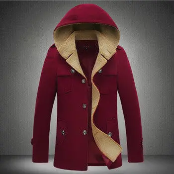 Padded Coat Jacket Parkas Trench Coat Casual Slim Fitthickening Large Size Wool Padded Coat 1