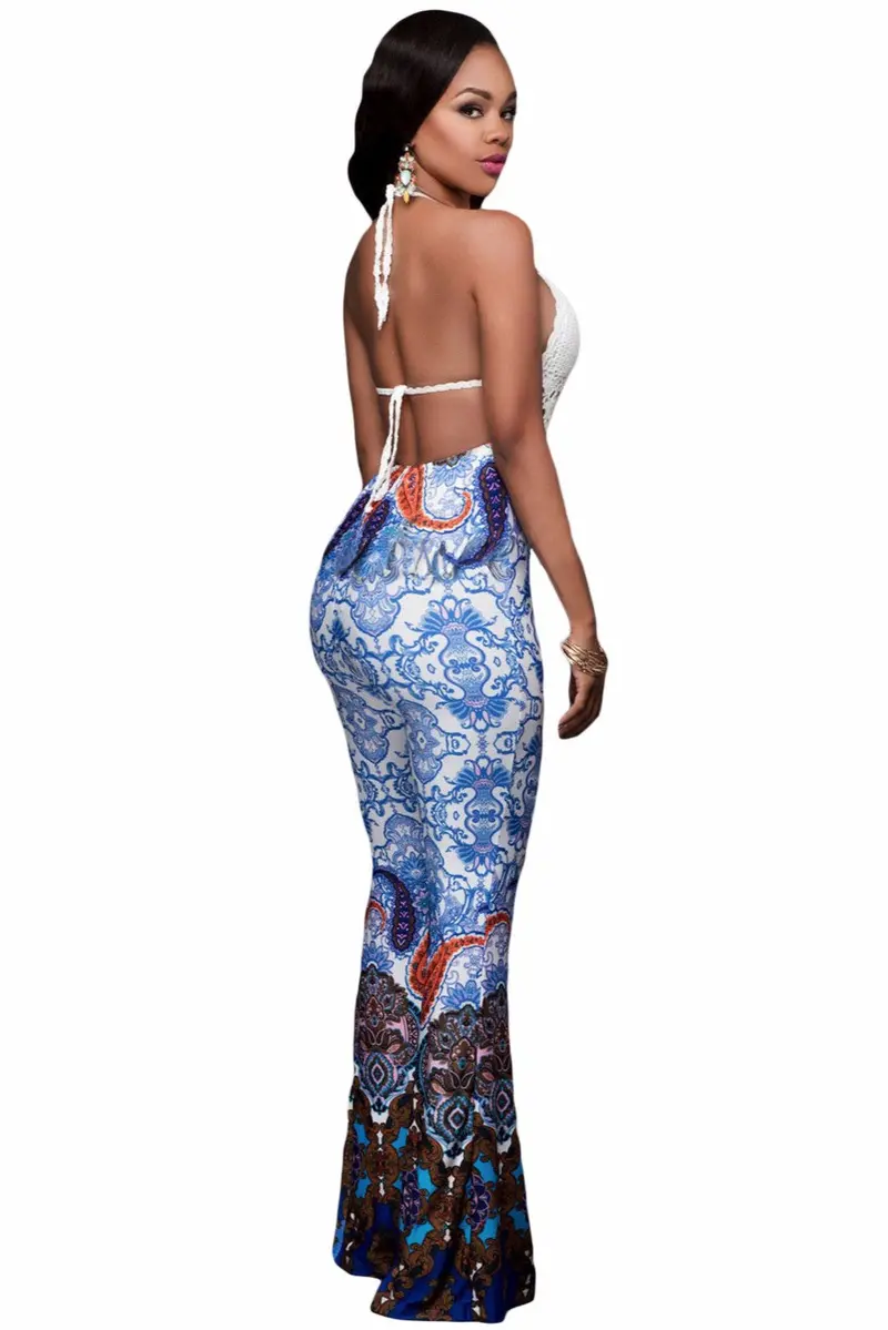 Paisley Print Palazzo High Waist Flare Pants Top Pants With Elastic Waist High Waisted Trousers 6