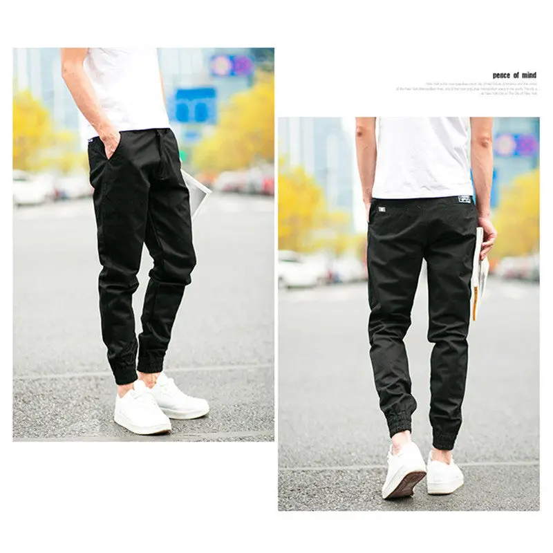 Pantspantspants Casual Slim Fitness Trousers Body Building Sweatpants Style 1