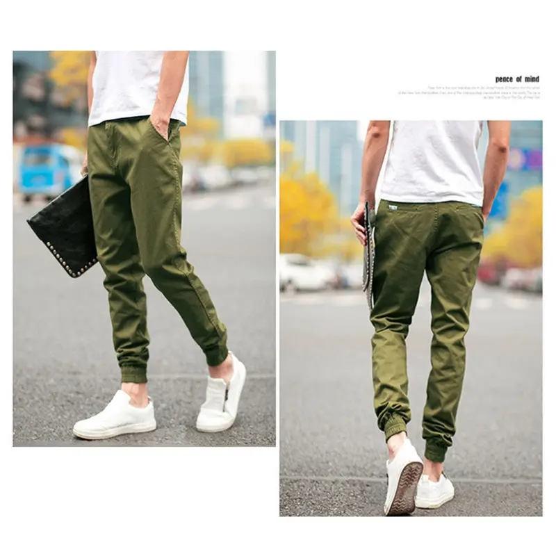 Pantspantspants Casual Slim Fitness Trousers Body Building Sweatpants Style 5