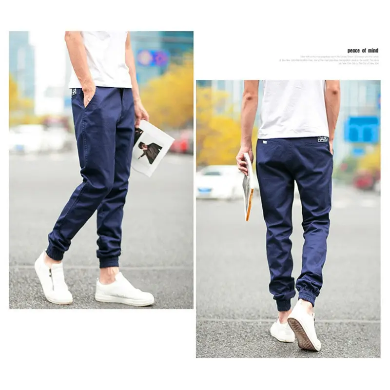 Pantspantspants Casual Slim Fitness Trousers Body Building Sweatpants Style 7