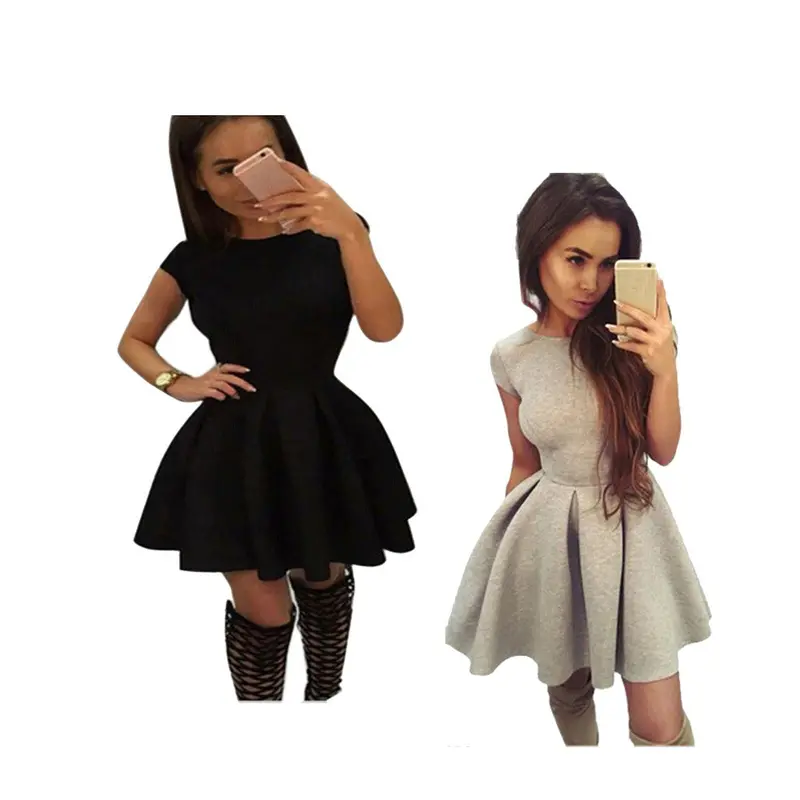 / Party Dresses Princess Backless Dresses Oneck Women Dresses Vestidos Robes 6