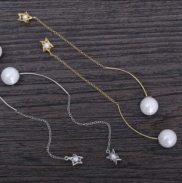 Pearl Earrings Lovely Hanging Chain Stud Earrings Girls Christmas Gifts Syed112 2