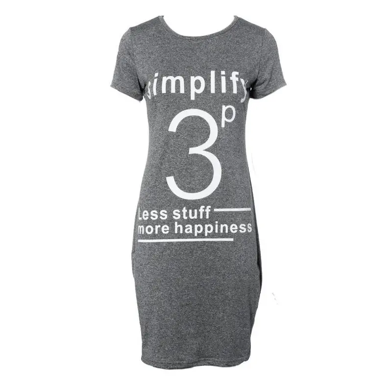Pencil Dress Women Slim Short Sleeve Casual Bodycon Party Dress Fitted Women Shirt Dress 1