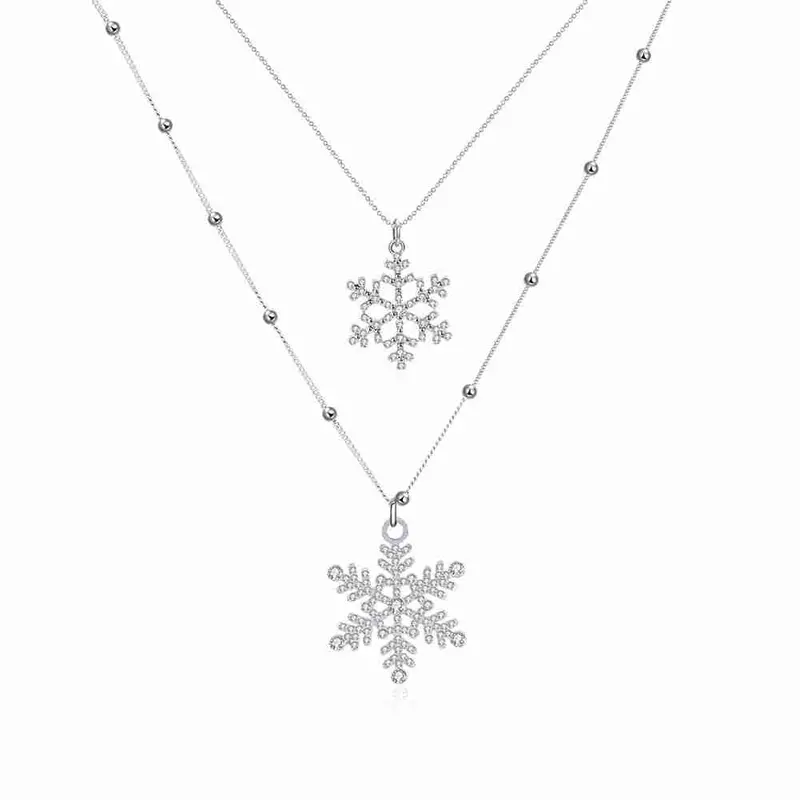 Pendants Snowflake Colares Wedding Decoration33 1