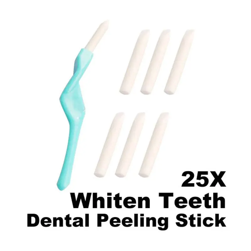 Personal Care Oral Hygiene Teeth Whitening Tooth Peeling Stick 25 Pcs Eraser For Dental Cleaning 1