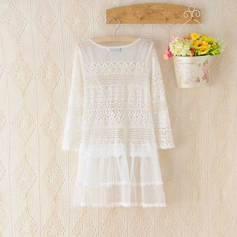Perspective Lace Cardigan Sunscreen Air-Conditioned Shirt 5
