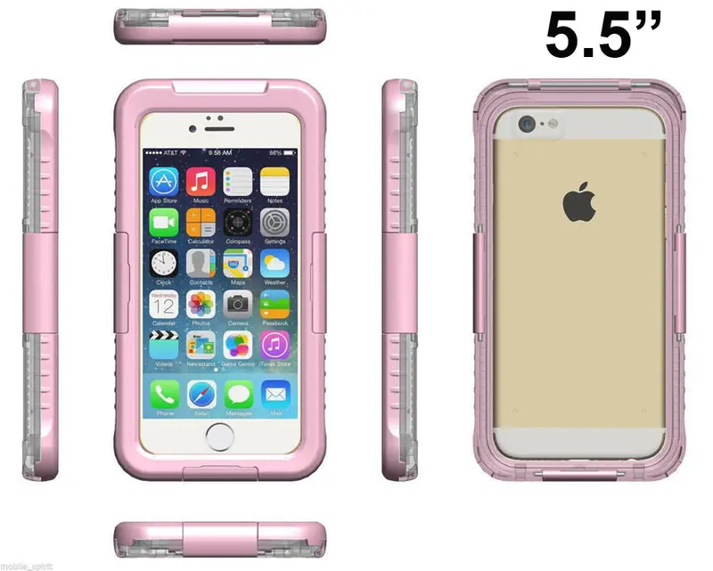 Phone Case Cover For Iphone 6 6S 4.7" Plus 5.5" Cases Ip68 Waterproof Durable Shockproof Covers Skin 10
