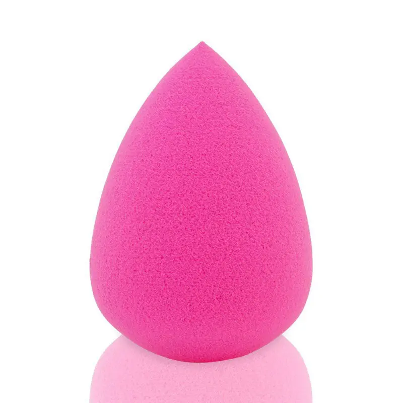 Pink Droplet Sponge Latex Free Blender Makeup For Nose Eye Face Forehead Area Flawless Liquid Foundation 1