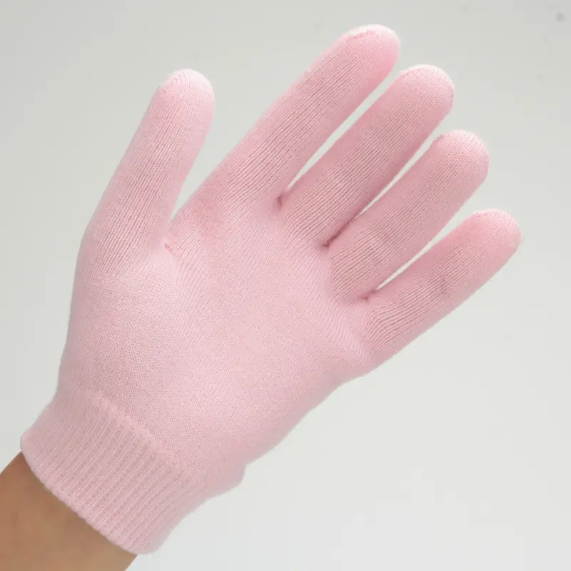 Pink Glove Whiten Skin Moisturizing Treatment Gel Spa Gloves H Mask Care Gloves 1