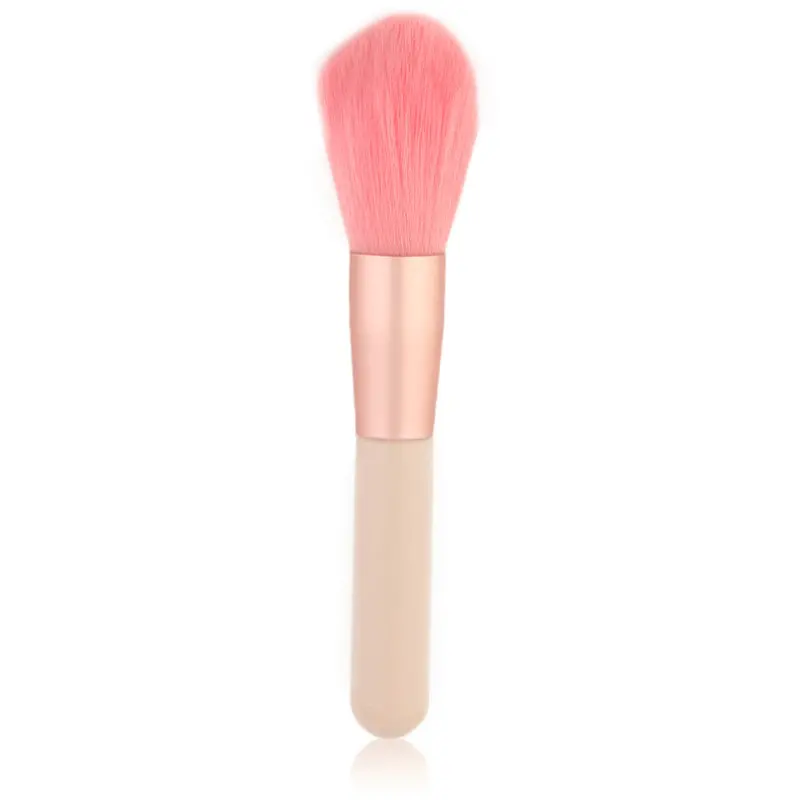 Pink Hair Style Cosmetic Foundation Blender Powder Makeup Blusher Brushes Make Beautiful Makeup 2
