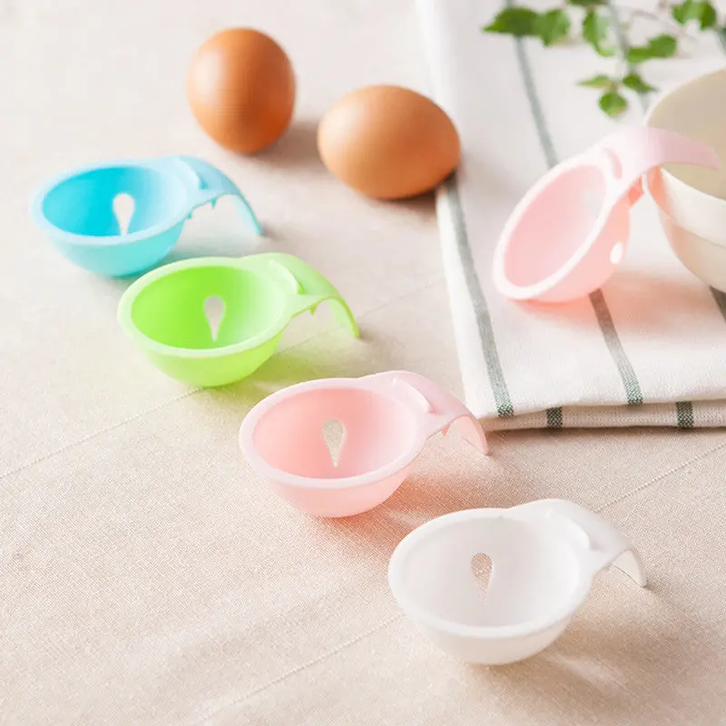 Plastic Egg Yolk White Separator Eco Friendly Pp Food Grade Material 8.2*3.2 Cm Egg Divider Tools 87452 1