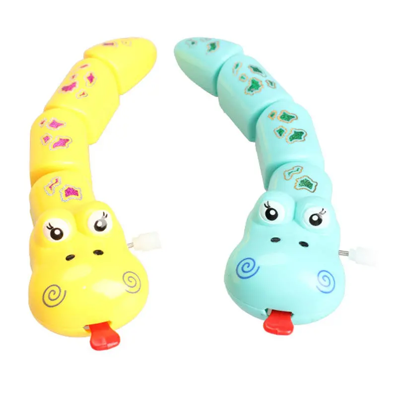 Plastic Toy Trick Cartoon Snake Toy Clockwork Toy Wind Up Cute Kids Funny Toys For Children 1