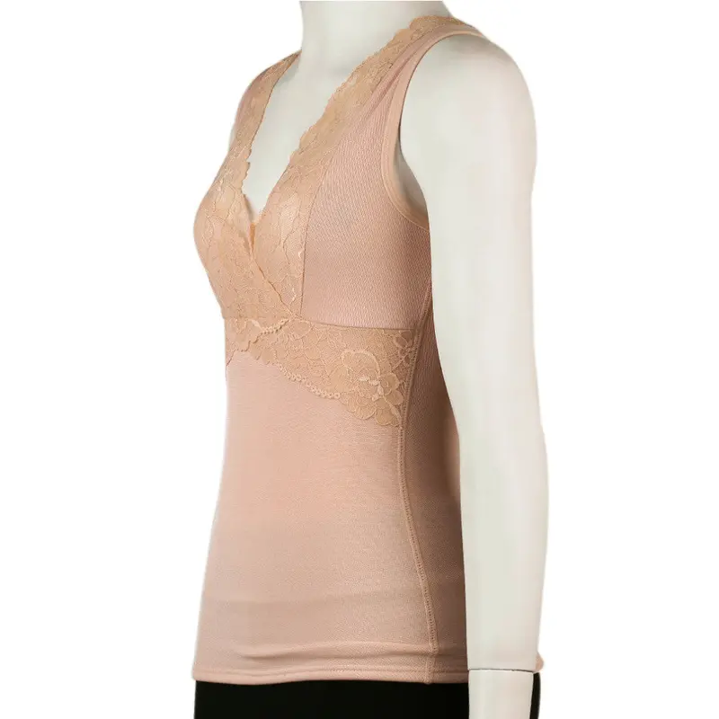 Plush Knittedsleeveless Tank Tops Underwear Vest Slim Sexy V Neck Designtank Top Keeping Body Warm 8