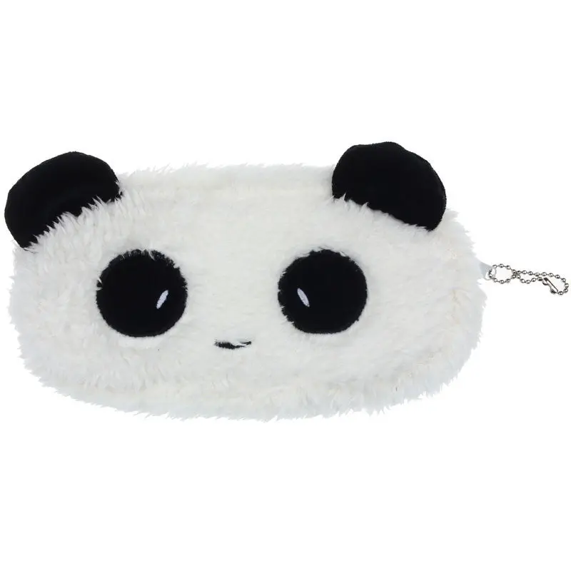 Plush Pa Pen Pencil Case Cosmetic Makeup Bag Coin Purse Wallet 1