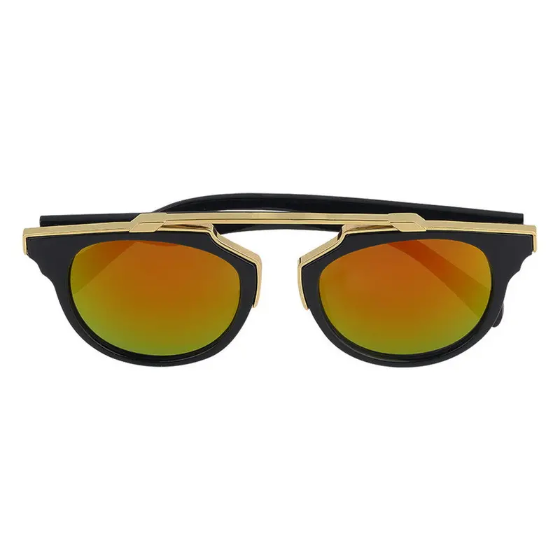 Polarized Alloy Stylish Cat Eye Sunglasses Eyewear Sunglasses Round Circle Driving Outdoor Cat Eye Sunglasses 3