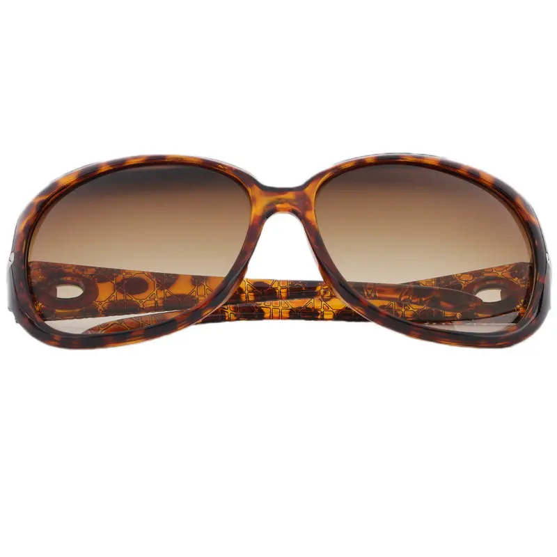 Polarized Sunglasses Luxury Chic Rhinestone Shades Leopard Print Sunglasses Oculos De Sol 2
